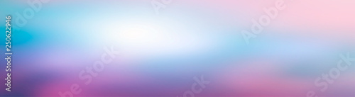 Simple wide banner gradient pastel purple pink and blue abstract background for banner design