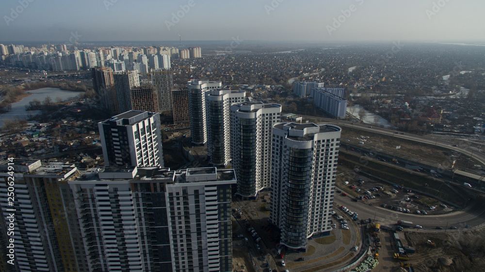 Beautiful bird's-eye photo