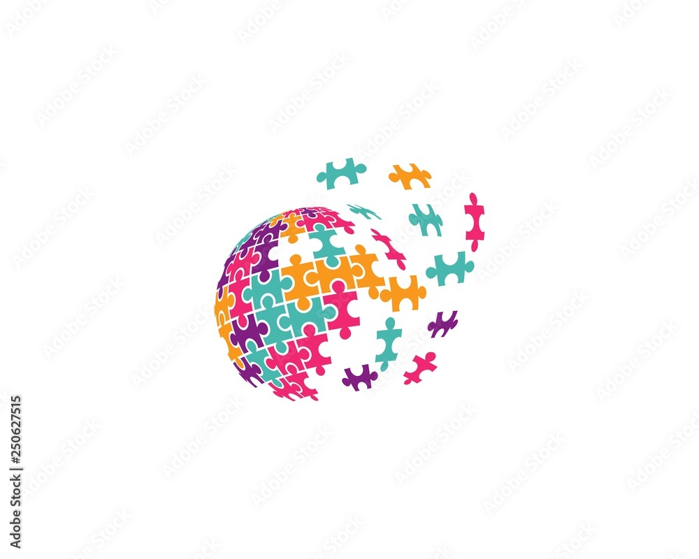 Puzzle and community care Logo Puzzle and community care Logo