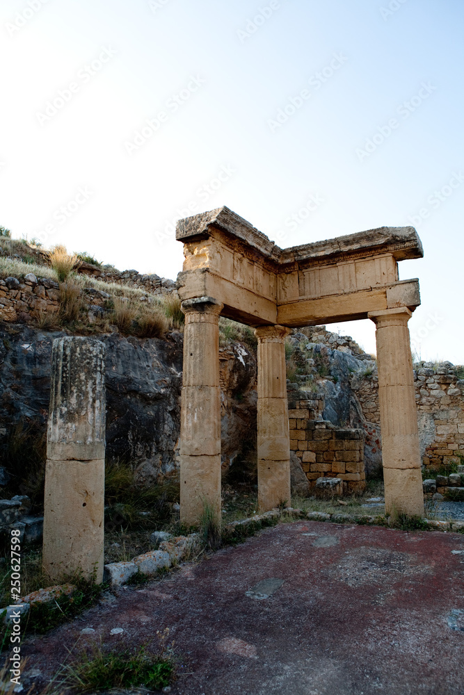 Fototapeta premium Parco archeologico Solunto (Santa Flavia)