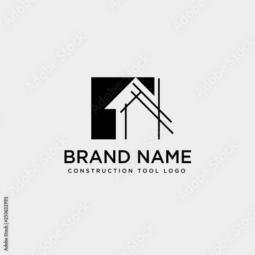 construction tools logo template vector illustration icon element