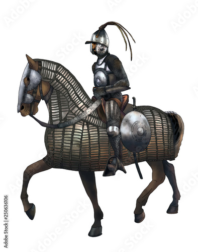 medieval knight in armour