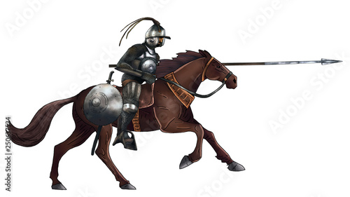 knight on horse