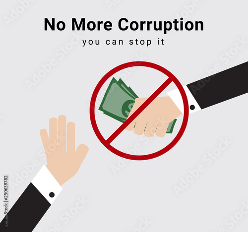 People or eligible voter say no and stop receive money from anyone for election dealing or commission for anti-corruption