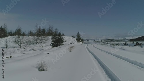 Snowy Kilsyth Hills photo