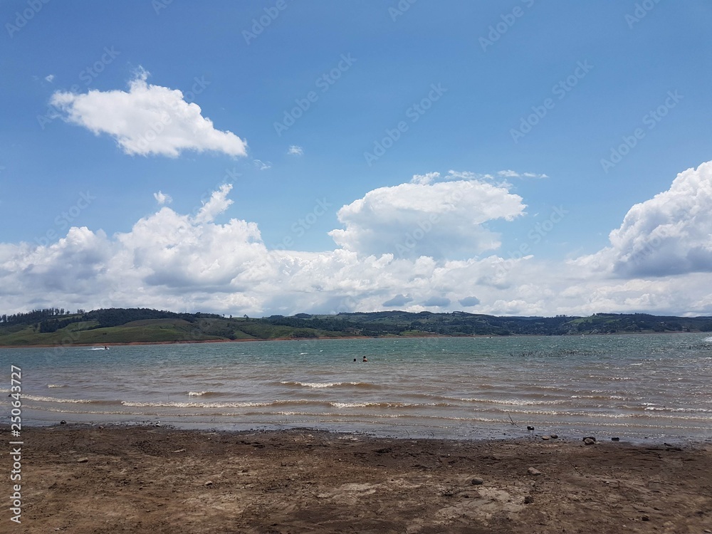 sea and blue sky