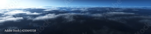 clouds a beautiful view from above, flying above the clouds, clouds from above
