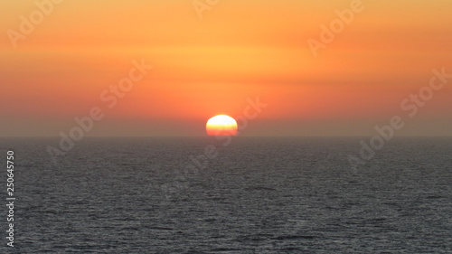 Fototapeta Naklejka Na Ścianę i Meble -  Sunset on the sea