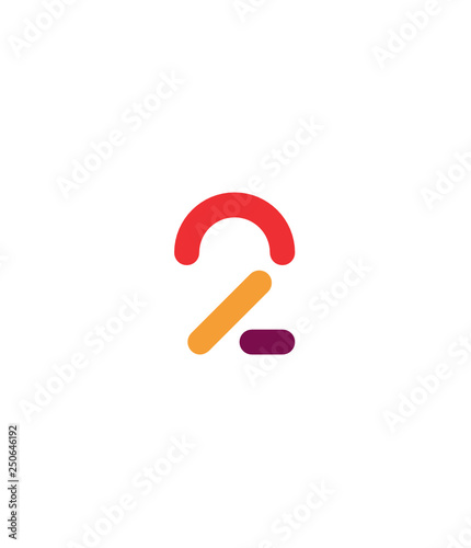 Modern numbers 0 to 9