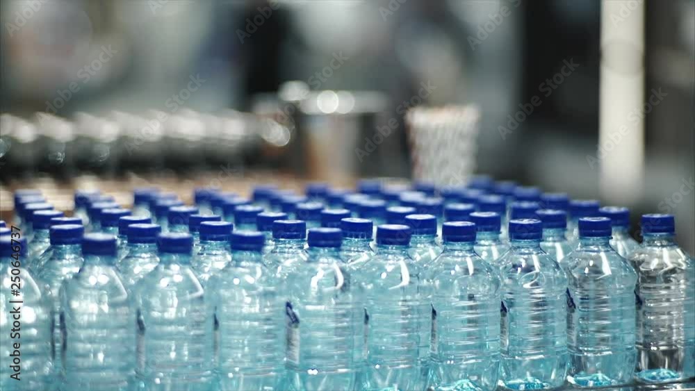 Batch plastic bottles of water Batch plastic bottles of water