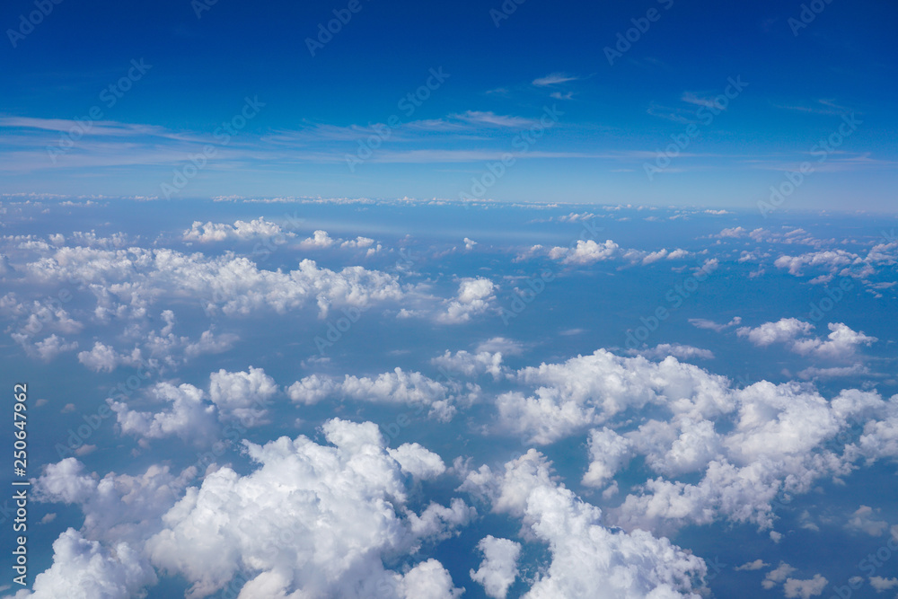 Fototapeta premium blue sky with clouds