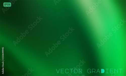 Abstract green vector gradient background. Modern ecology concept design for mobile apps, screens, banners, posters