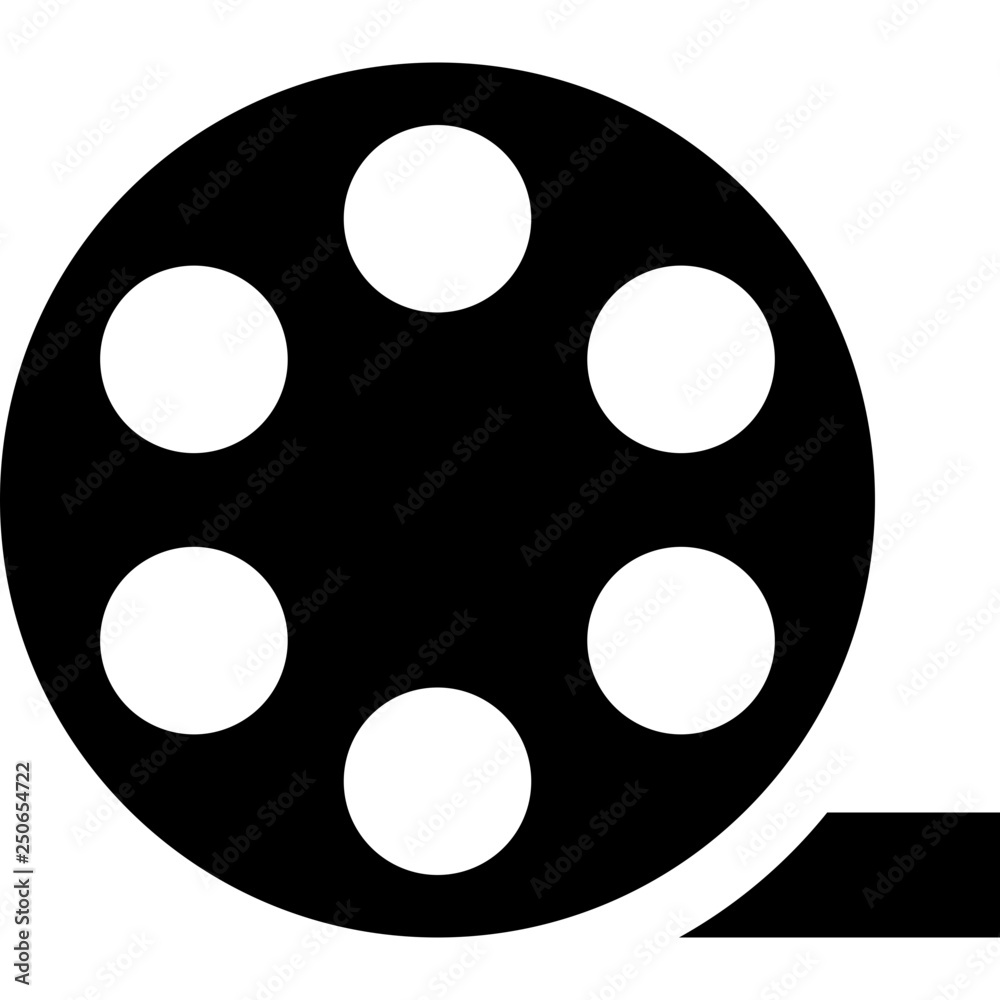Obraz premium Movie flimstrip roll