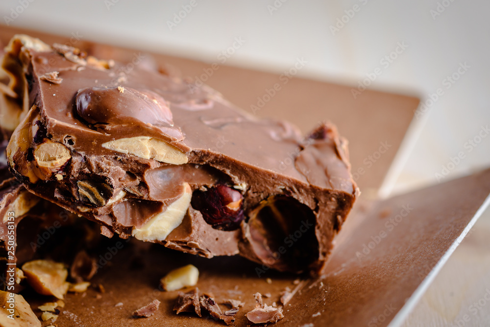 Delicious spanish dessert (Turron) Delicious spanish dessert (Turron)