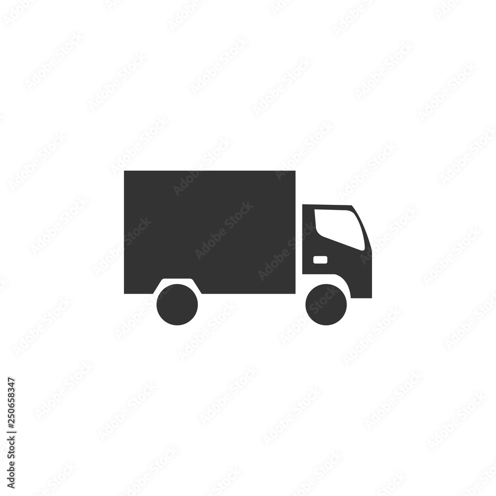 Truck icon design template vector illustration Truck icon design template vector illustration