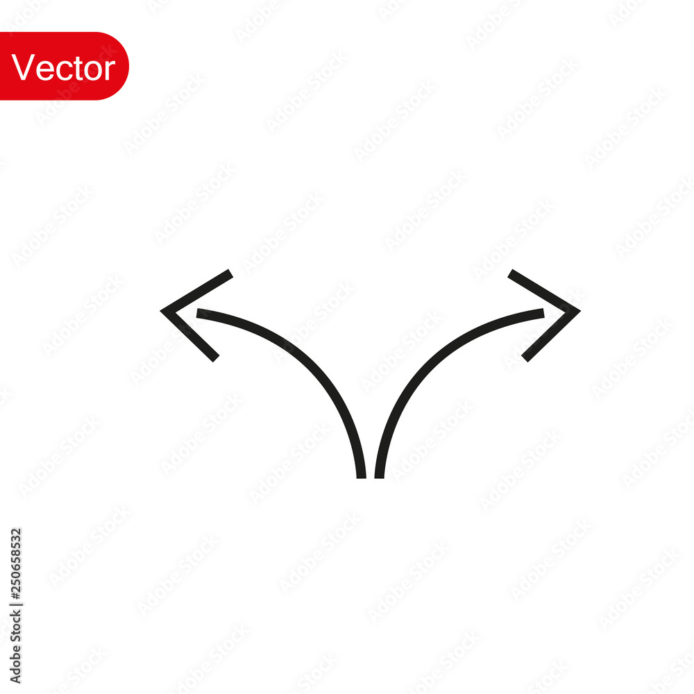 Arrow Icon in trendy flat style isolated on grey background. Arrow symbol for your web site design, logo, app, UI. Vector illustration, EPS10. Arrow Icon in trendy flat style isolated on grey background. Arrow symbol for your web site design, logo, app, UI. Vector illustration, EPS10.
