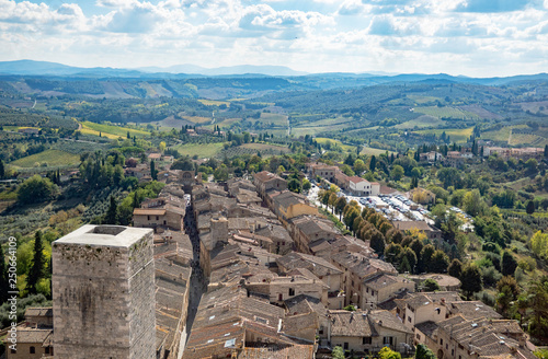 San Gimignano, Italy photo