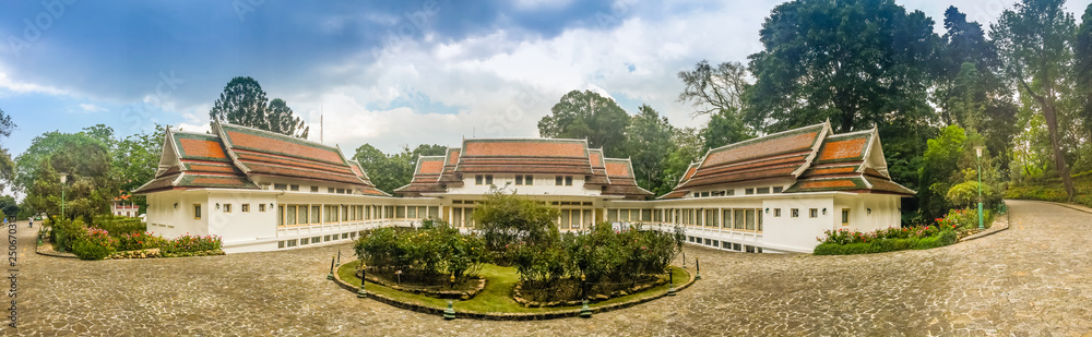 Bhubing Rajanives Palace, the royal winter residence in Chiang Mai where the Royal family stays during seasonal visits to the people in the northern part of Thailand.