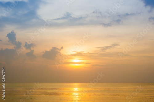 Beautiful sea and sky during the sun rise. © DG PhotoStock