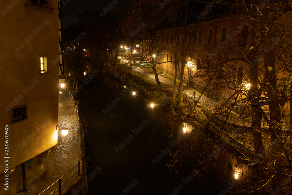 Bamberg klein Venedig nachts