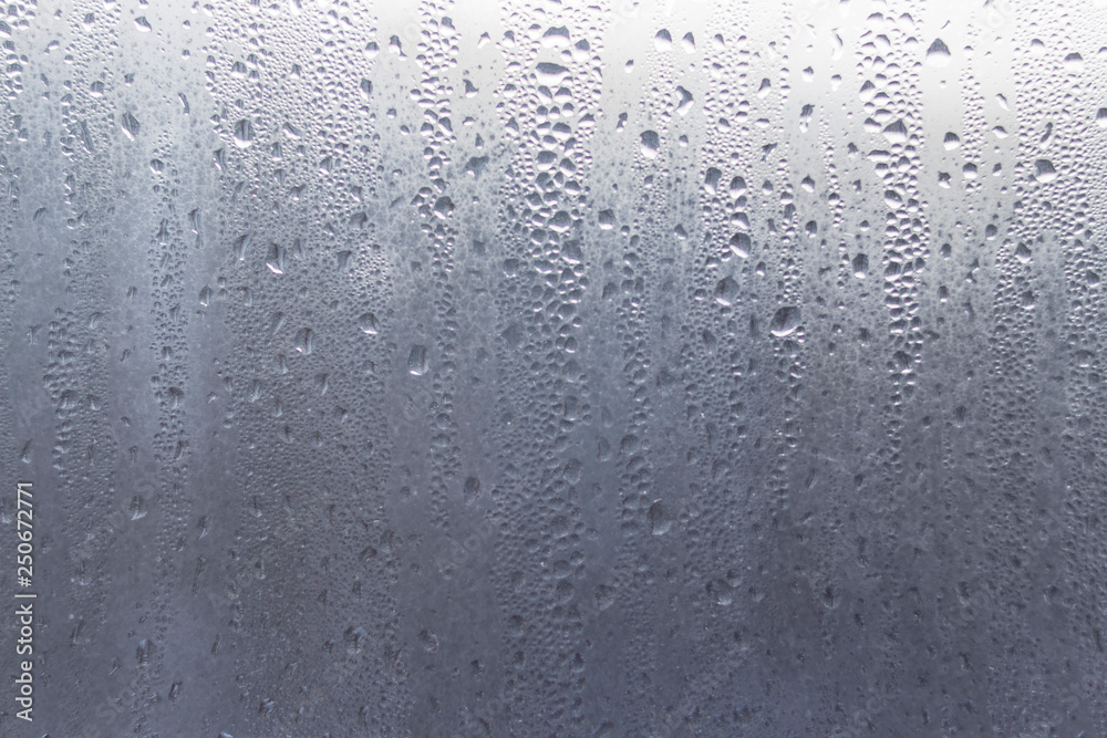 Naklejka premium rain drops on the window
