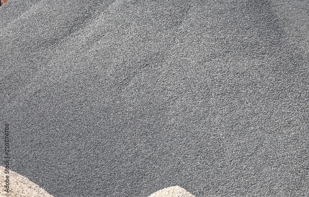 Fototapeta premium Gravel pile from a quarry mine