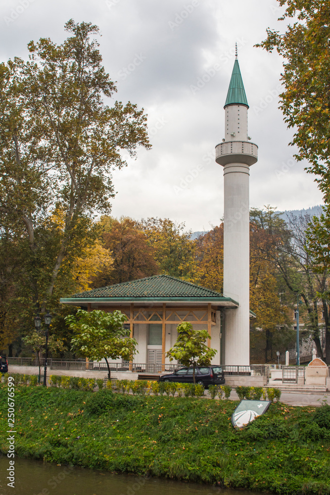 Obraz premium Bakr-babina mosque in Sarajevo. Bosnia and Herzegovina