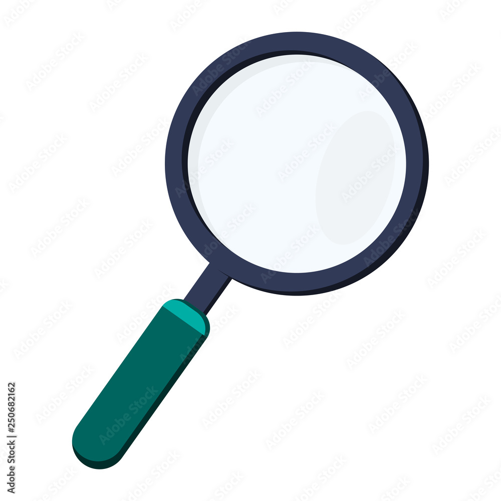 magnifying glass symbol isolated magnifying glass symbol isolated