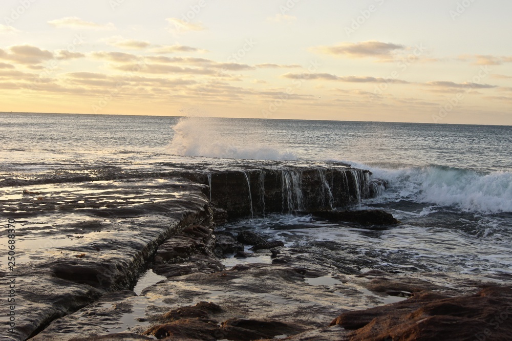 Obraz premium sunsetting western australia Kalbarri