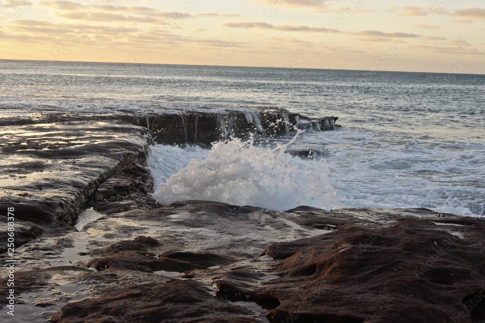 Fototapeta premium sunset Western Australia Kalbarri