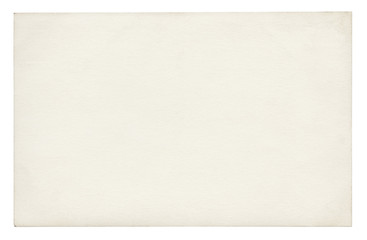 Vintage paper background isolated - (clipping path included)
