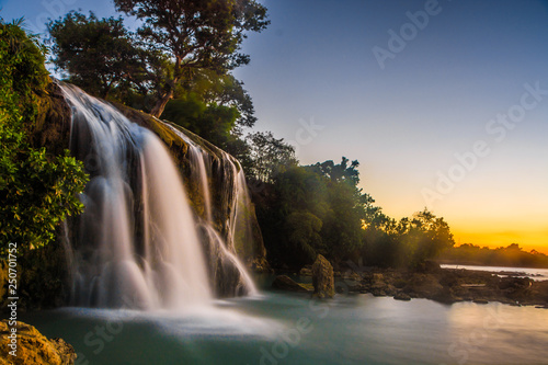 toroan waterfall  madura city   east java  indonesia