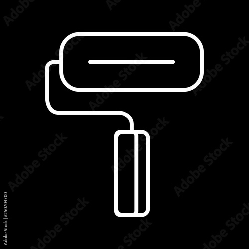 Vector Paint Roller Icon