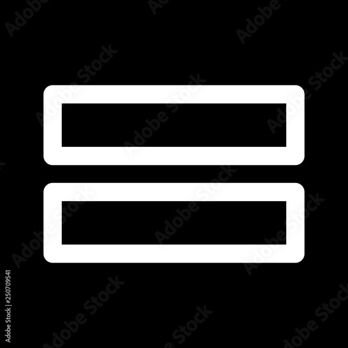 Vector Is Equal to Icon