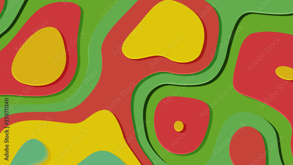 Background in paper style. Abstract colored background.