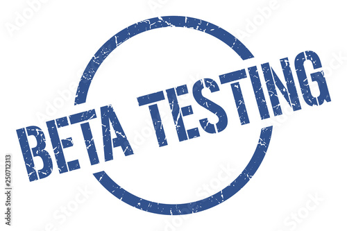 beta testing stamp