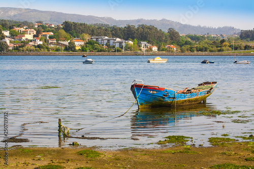 Lourizan village in Pontevedra estuary