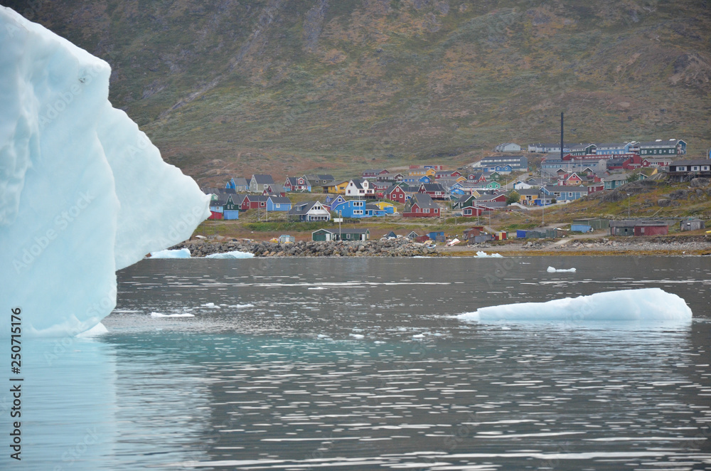 hielo pueblo groenlandia