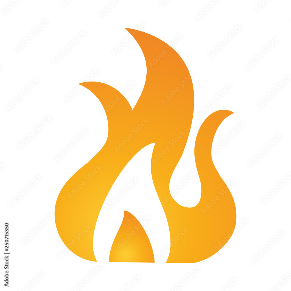 Fire flamme symbol