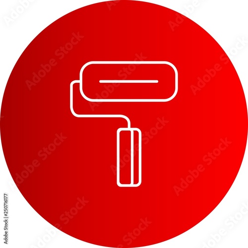 Vector Paint Roller Icon