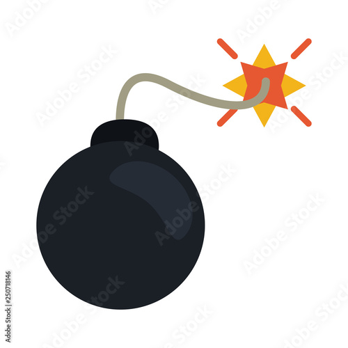explosive round bomb symbol