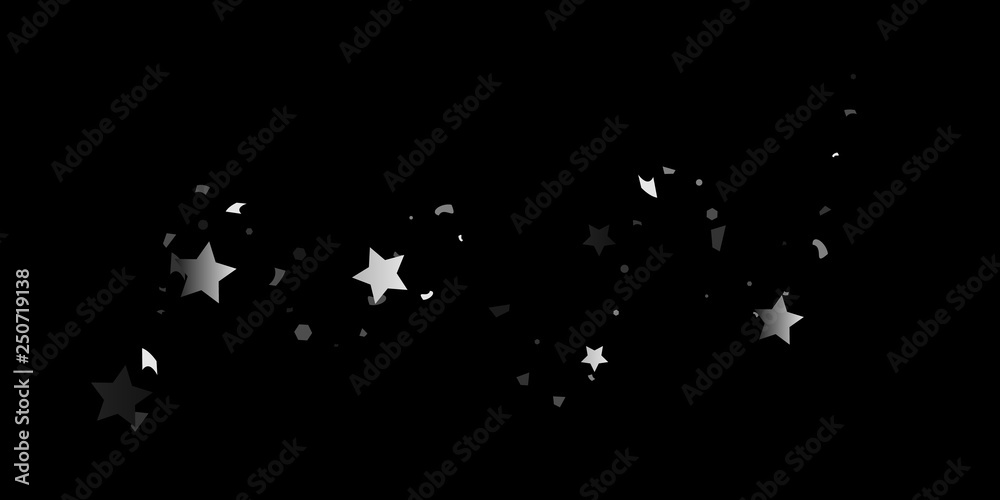 Silver glitter confetti Silver glitter confetti