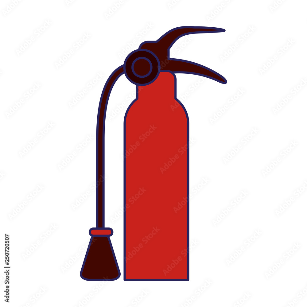 100Emergency extinguisher firefighter tool blue lines 100Emergency extinguisher firefighter tool blue lines