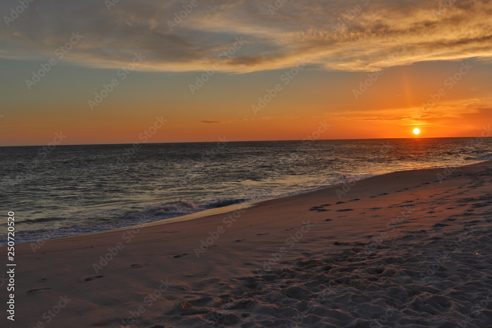 Sunset in Saquarema Beach 