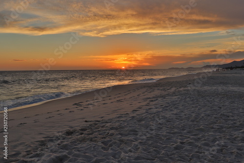 Sunset in Saquarema Beach 