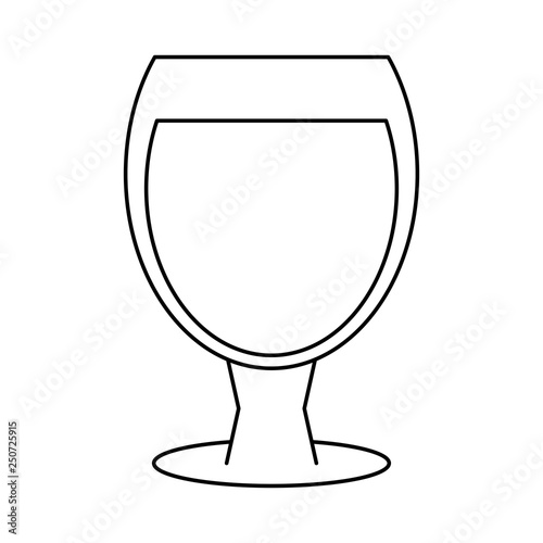 Whisky to the rocks cup black and white