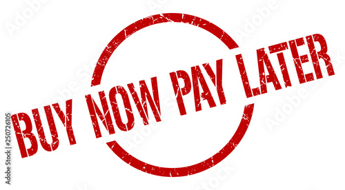buy now pay later stamp