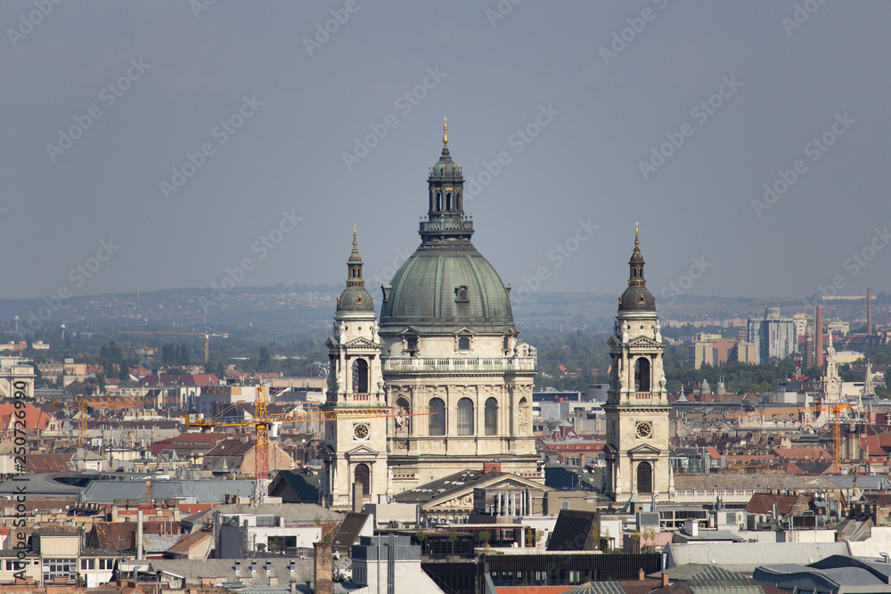 Naklejka premium Basilica di santo Stefano, Budapest