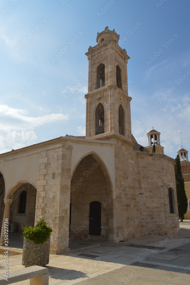 Old Saint George Church on Paralimni, Cyprus on June 12, 2018.