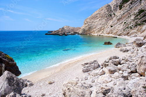 Petani Beach in Kefalonia, Ionian Islands, Greece